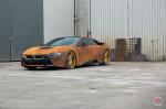 BMW i8 Austin Mahone Rusted by MetroWrapz on Vossen Wheels (VPS-305T) 2016 года